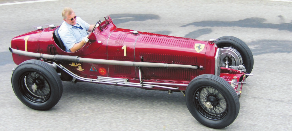 This 1934 Alfa P3 was run by Enzo Ferrari before he began to make his own cars.
