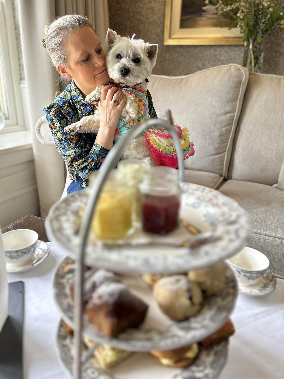 Afternoon Tea in the Waterside Lounge.